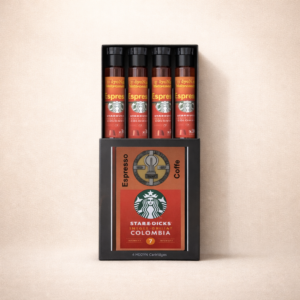 4 Cartridges*: Single Origin Espresso