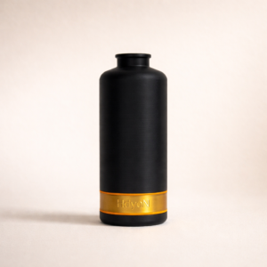 Starter Kit*: Carbon Pipe with Gold Ring Smooth and Orange Lines