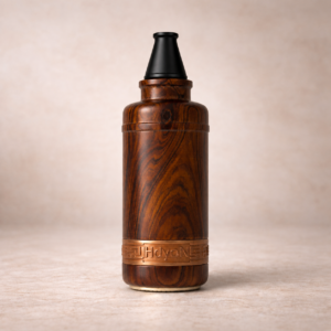 Zebranowood Pipe with Bronze Ring