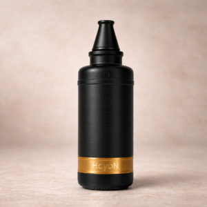 HdyoN Pipe with Gold Ring Smooth and Bronze Lines
